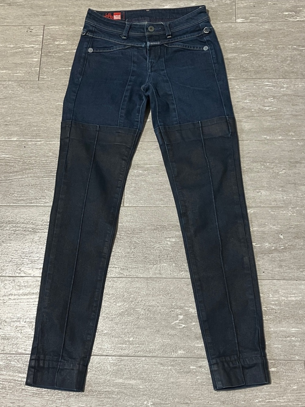Vtg 90's Marithe Francois Girbaud Dark Blue Jeans Women's 27x30